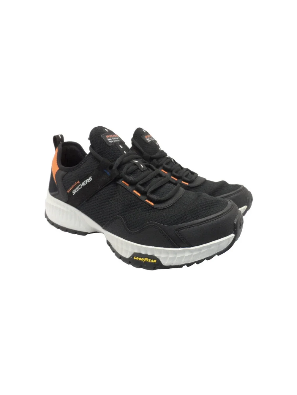 Skechers Men's Low Street Flex - Injustice Athletic Sneakers Black Size 13M